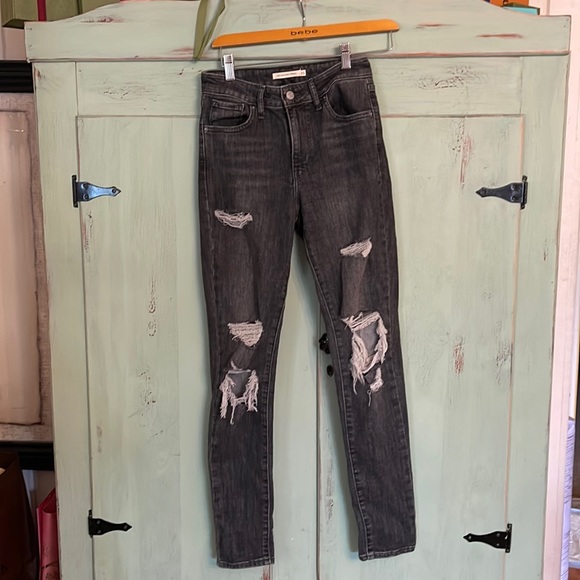 Levi’s womens high rise skinny fit jeans size 25 - Picture 1 of 4